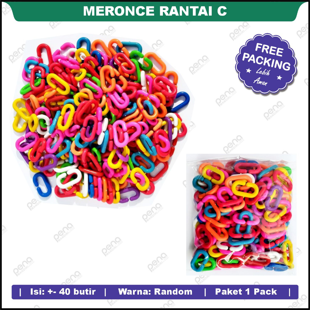 Meronce Rantai C - Sensory Play Montessori