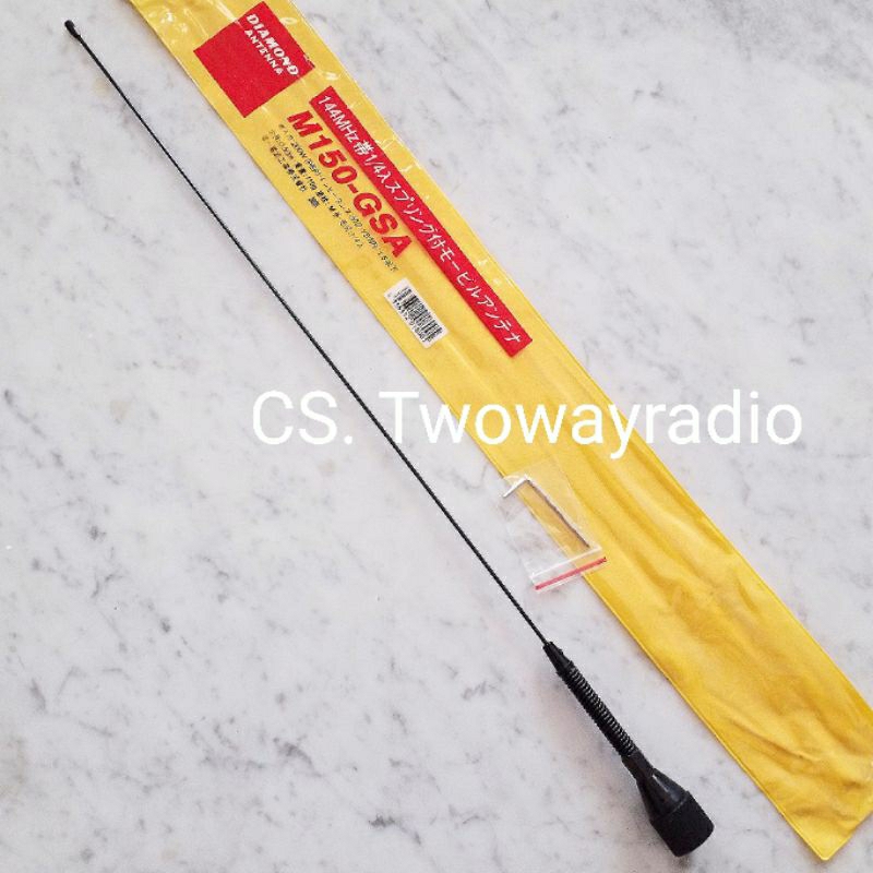 M150GSA Antena Mobil VHF Diamond Antenna M150-GSA Hitam