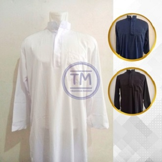 Jubah Pria Polos Gamis Taqwa Pria Polos Gamis Gamis Polos Jubah Polos Gamis Model Alharamain Gamis A