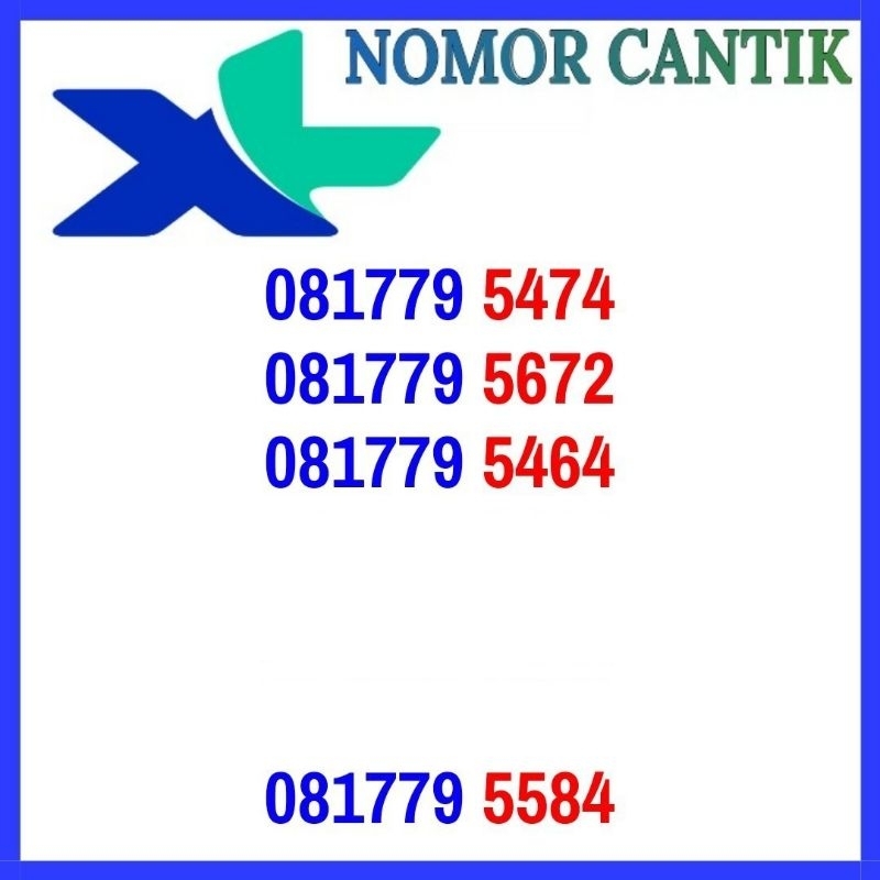 Nomor Cantik XL Super 4G LTE