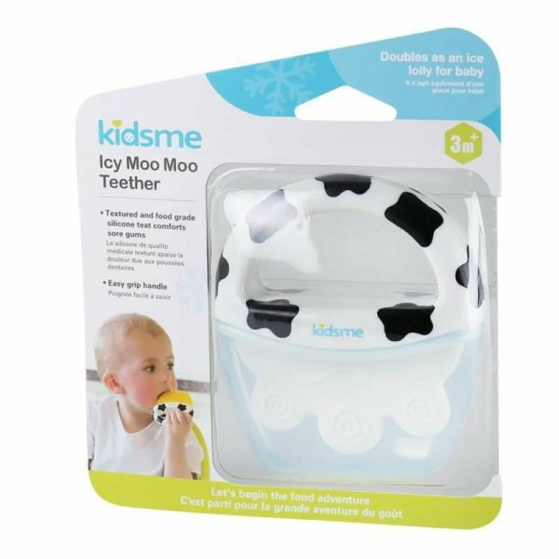 Kidsme Icy Moo Teether 2in1 Gigitan Cetakan Popsicle Ice Es Loli Maker