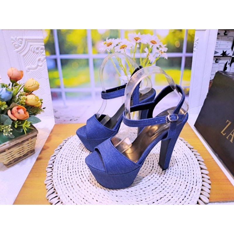 heels jeans 15cm