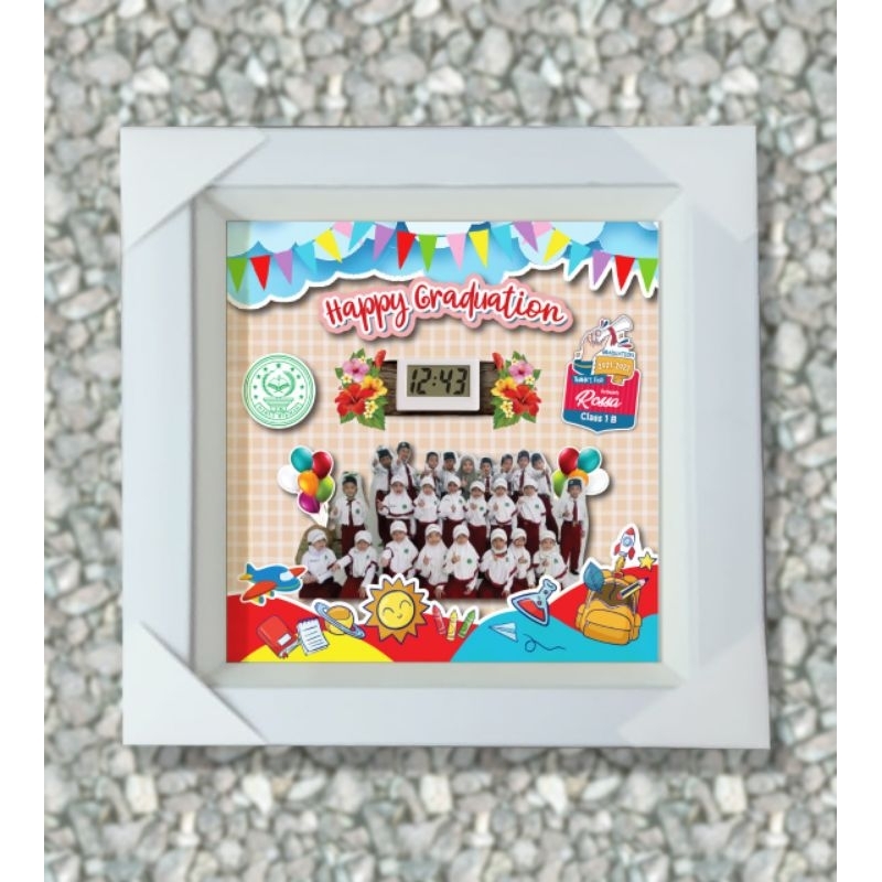 Kado Pop Up Frame, Pigora 3D, Foto 3D, Pigora 30x30, Bingkai foto 30x30, Pigora Pop up, Bingkai 3D P