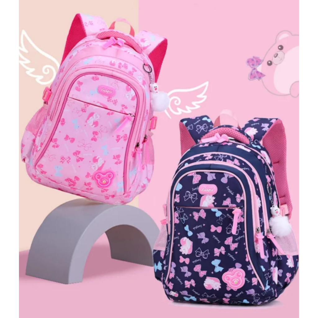 TAS ANAK PEREMPUAN BOXUESHI /tokoagung99/ransel anak perempuan/tas ngaji anak perempuan/tas paud