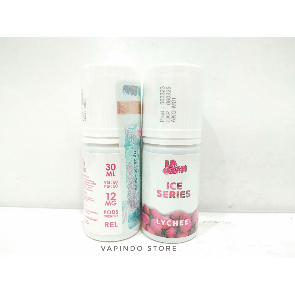 PODS FRIENDLY LA CREAM ICE LYCHEE SERIES 30ML SALTNIC 12MG BY LEVICA