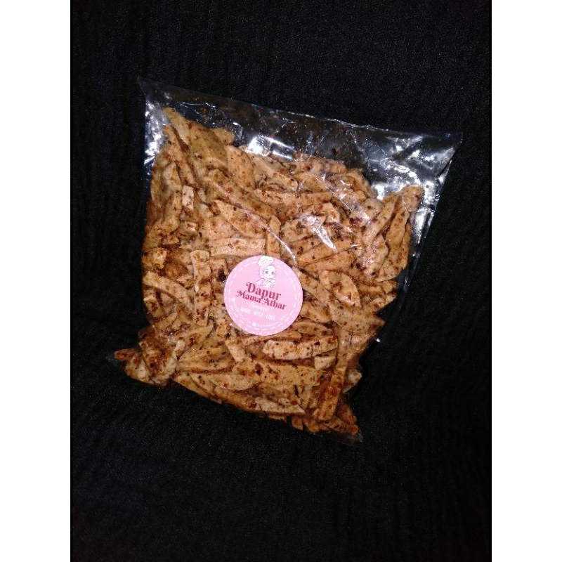 

Basreng pedas daun jeruk 350gr