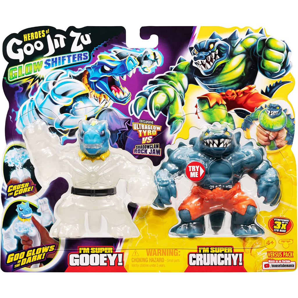 Heroes of Goo Jit Zu Dino X-Ray Ultra Rare Gallaxy Blast Jurassic world