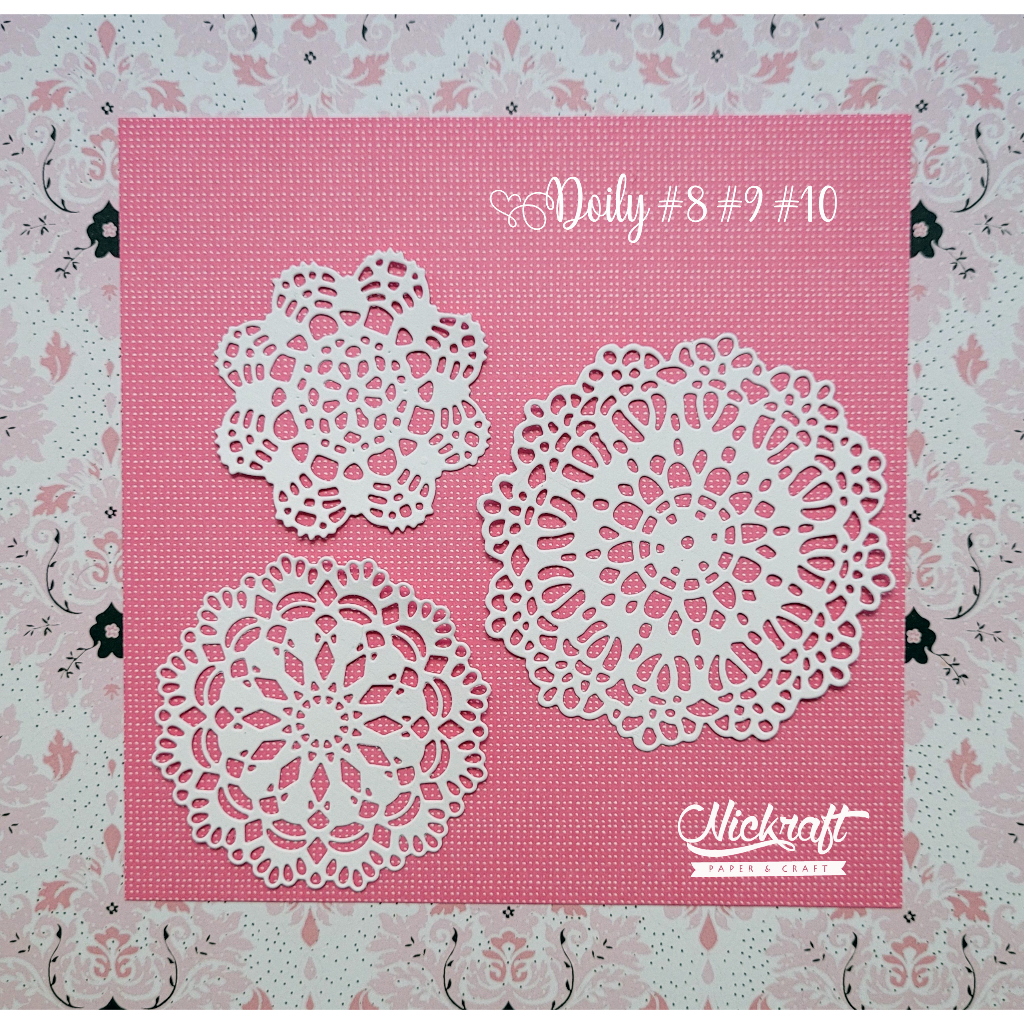 

DOILY #8 #9 #10 - DIE CUT SCRAPBOOK JOURNAL PRAKARYA KERTAS