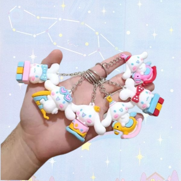 Gantungan Kunci Unicorn Ganci Kuda Poni Key Chain Karakter