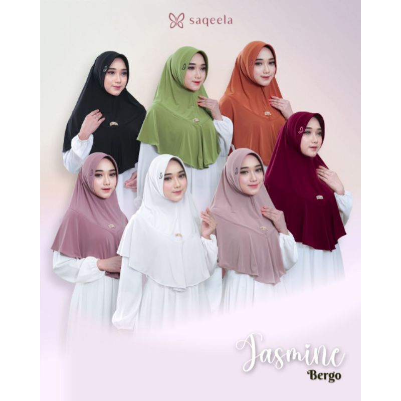 BERGO JASMINE SAQEELA HIJAB
