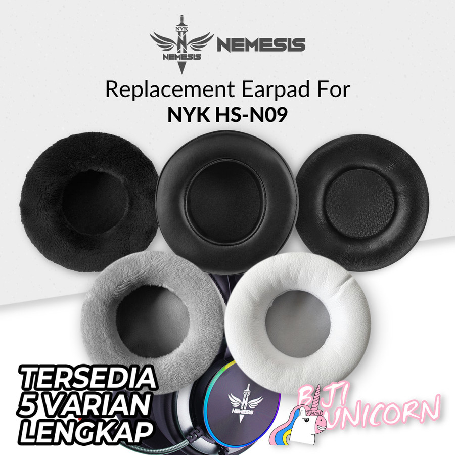 Earpad Earcup Ear Cushion Nemesis NYK HS-N09 Bantalan Busa Foam