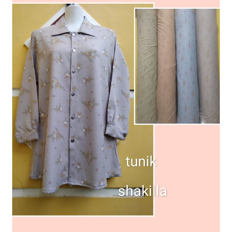 TUNIK SHAKILA / ATASAN WANITA / BLOUSE WANITA