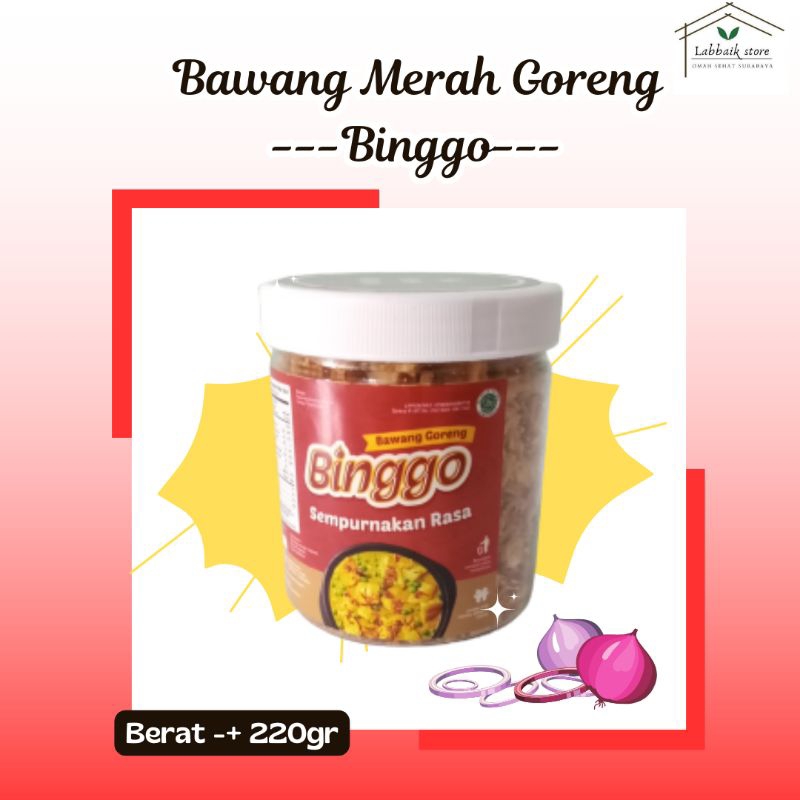 

Bawang Goreng Binggo Toples