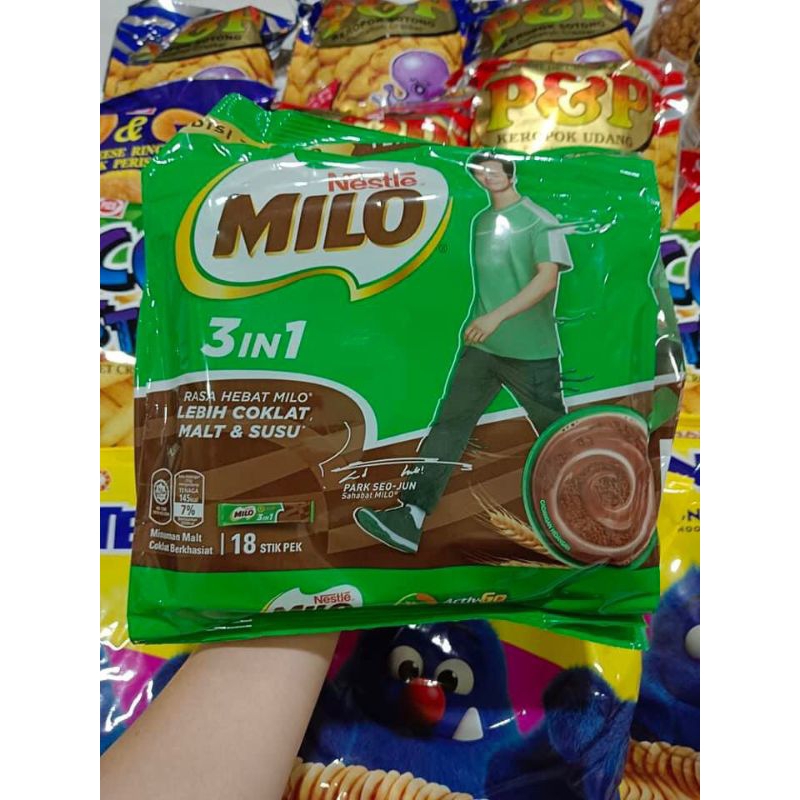 

Milo 3 In 1 21 stik Malaysia - Milo Stick Malaysia - Milo Sachet - Milo Bubuk