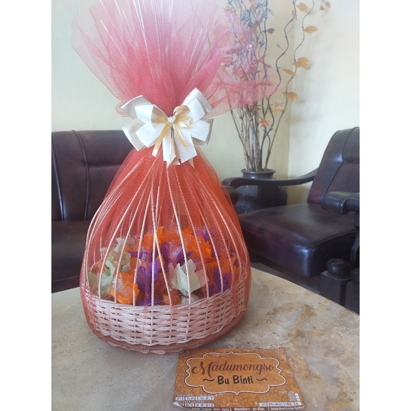 

madumongso hantaran kemasan keranjang