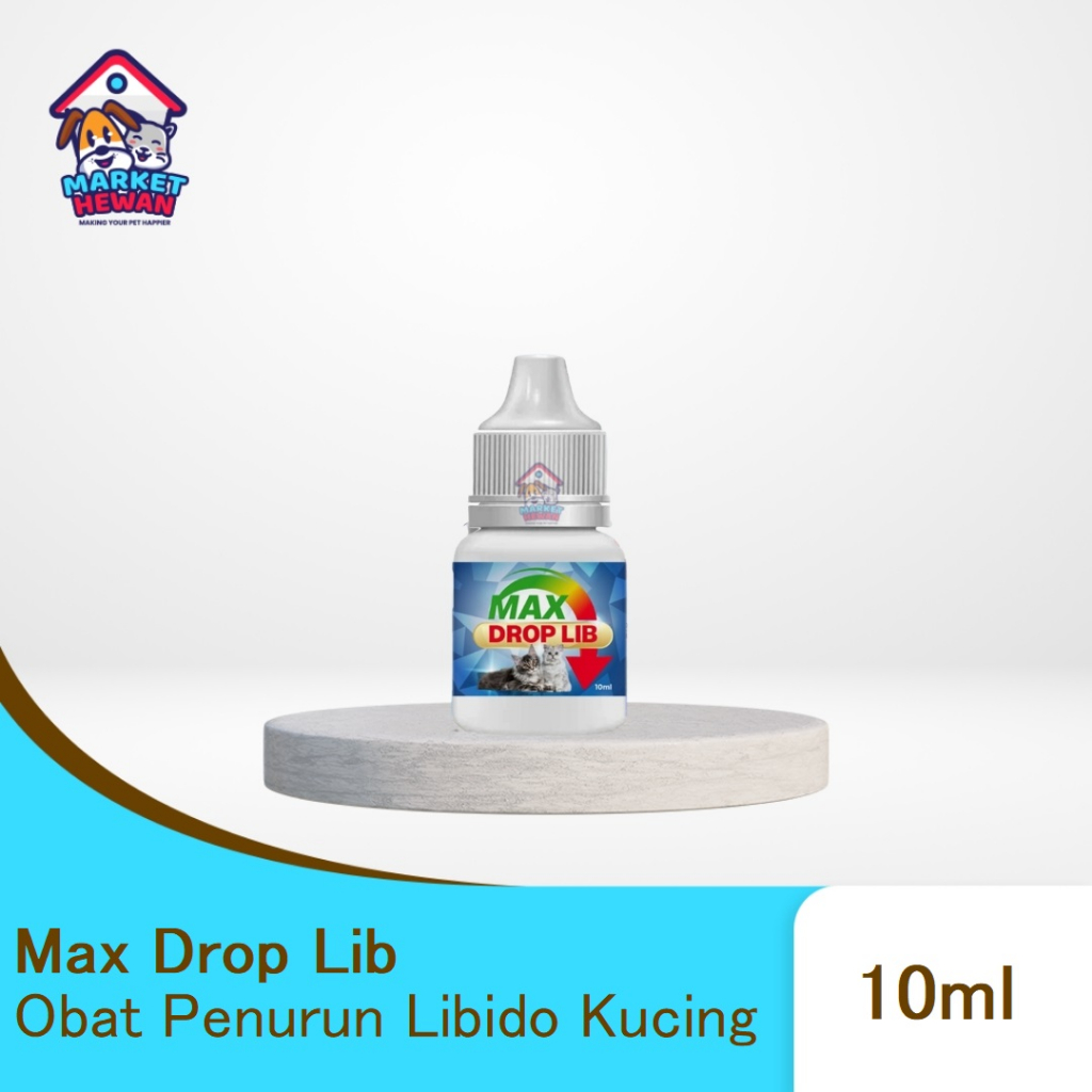 Max Drop Lib Obat Penurun Libido Kucing 10 ml