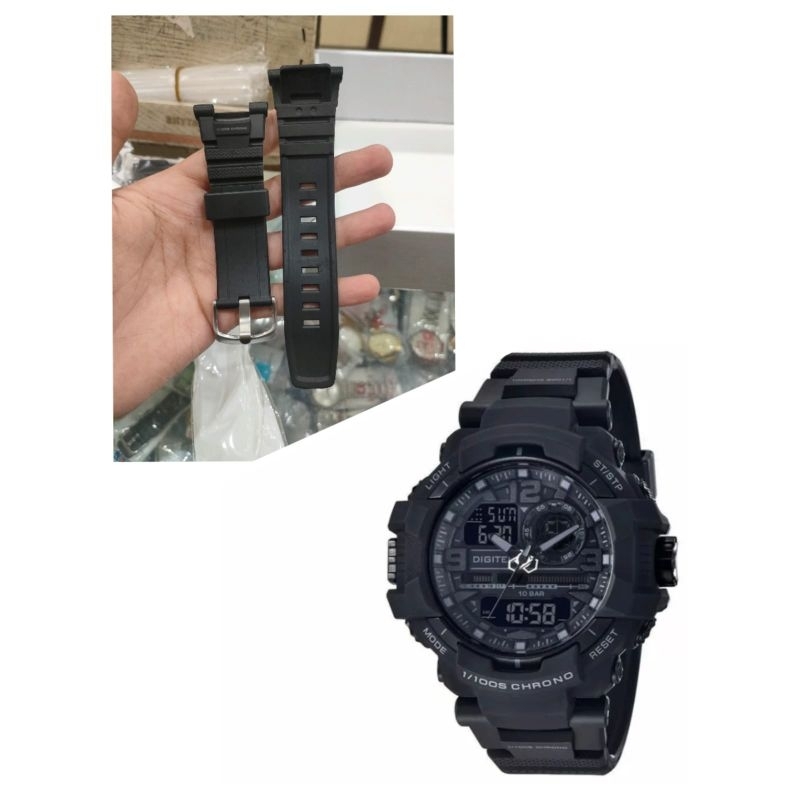strap rubber digitec - tali jam tangan digitec DA-2175T
