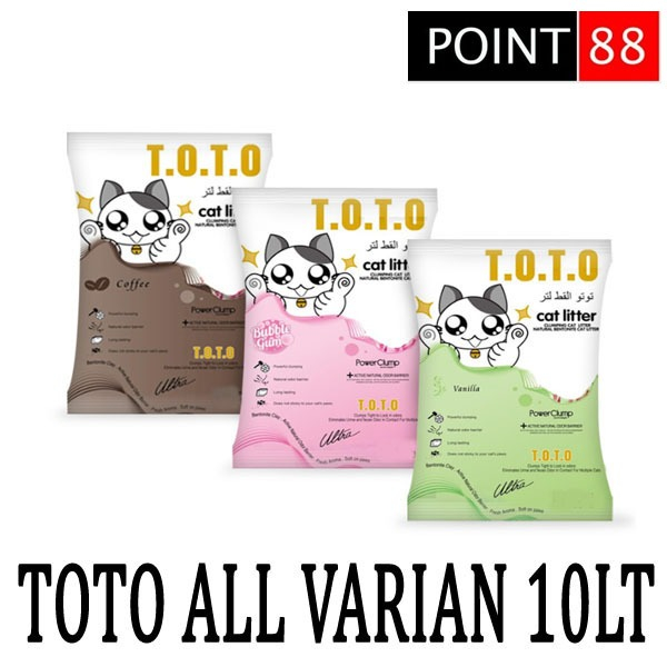 PASIR TOTO 10L ALL VARIAN ( EKPEDISI )