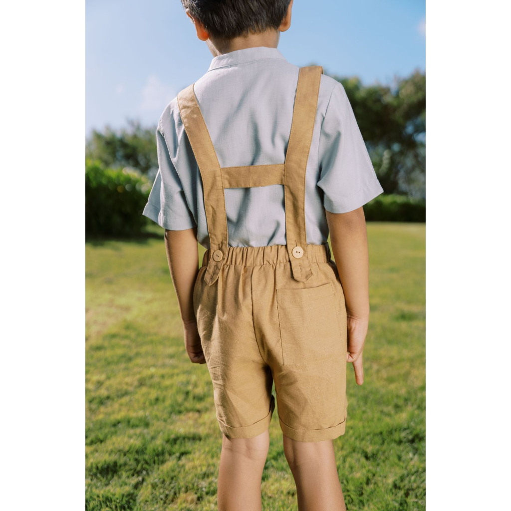 BOHOPANNA MORGAN PANT OVERALL CELANA SUSPENDER ANAK UNISEX USIA 0-10 TAHUN