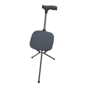 Tongkat + Tempat Duduk OneMed Alat Bantu Jalan / Tongkat Kursi Onemed Tongkat Duduk Tongkat Jalan