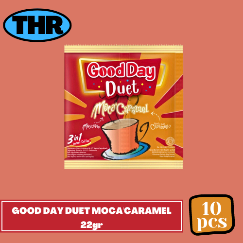 

Good Day Duet Moca'Caramel 22gr 1 Renceng isi 10pcs