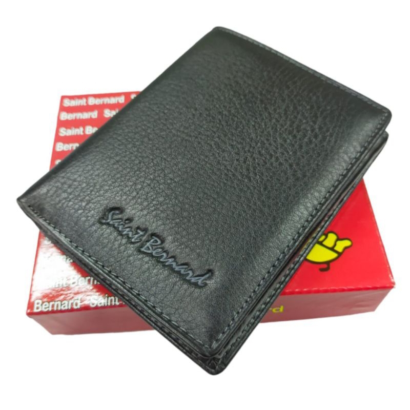 Dompet kulit lipat pria model diri saint bernard