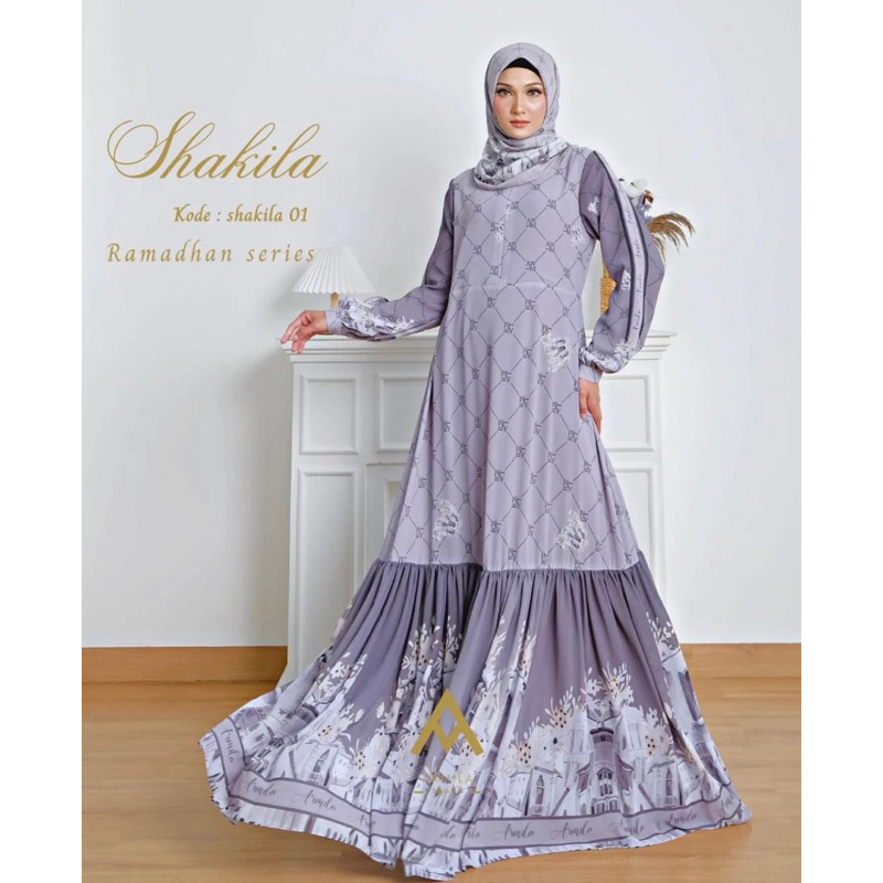 Shakila set 01 | Armila Syari Premium | syari mewah