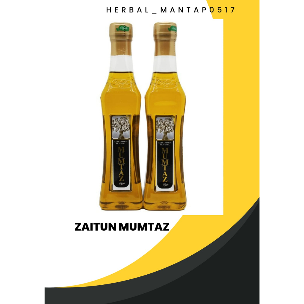 Minyak Zaitun Mumtaz Extra Minyak Zaitun Mumtaz 350 ml Virgin Olive Oil