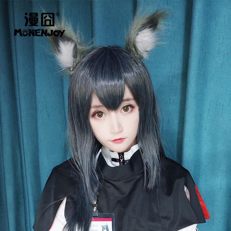 [READY STOCK] Monenjoy - Texas wig - Arknights Texas cosplay wig - Wig Texas ARKNIGHTS - Wig abu abu
