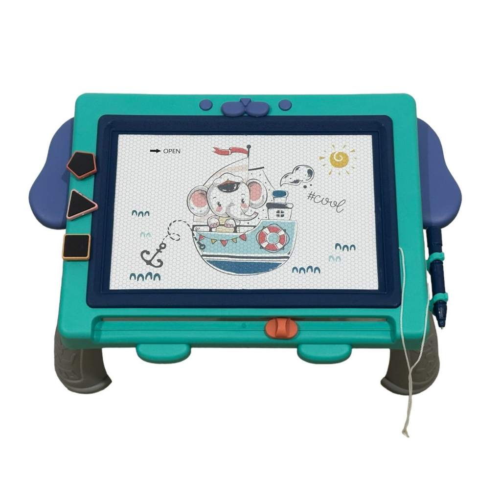 [JS18]Meja Gambar Anak Magnetic / Painting Board / Meja Mini Anak Karakter Hewan / Papan Gambar / Mini Board Drawing