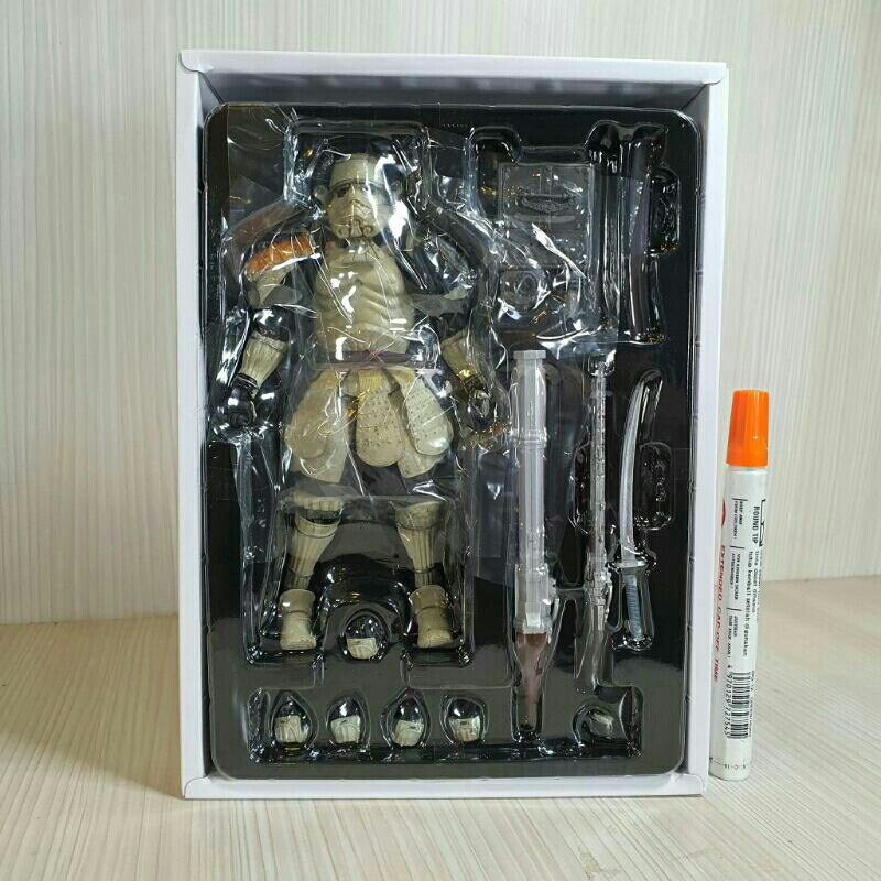 action figureteppo ashigaru stormtrooper star warsManga realization recasttinggi sekitar 8 inchartik
