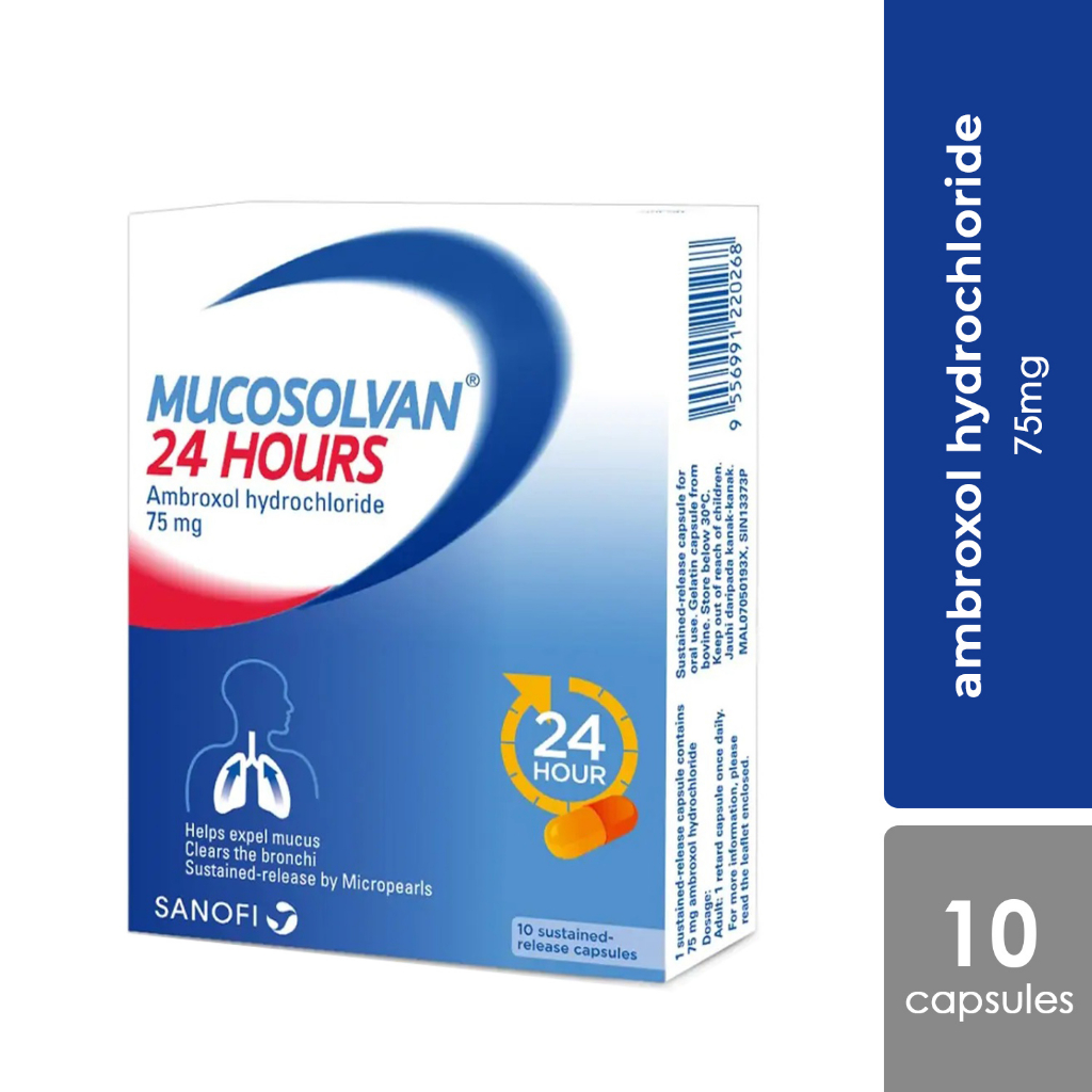 Mucosolvan 24 hours ( Ambroxol hyd 75mg)