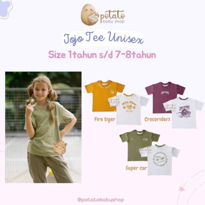 Bohopanna - Jojo Tee 1y s/d 8y - Atasan Anak - Boho