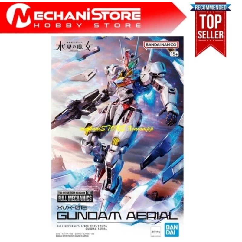 Full Mechanics FM Aerial Gundam Bandai Model kit 1/100