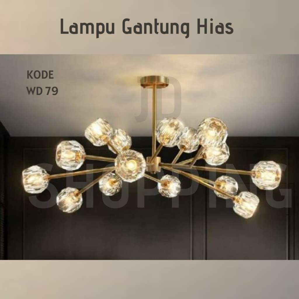 Lampu Gantung PREMIUM WD 79 -15 L