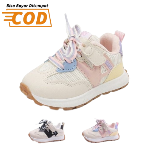 SH2304 Bisa COD Sepatu anak laki laki dan perempuan sepatu sneakers anak sepatu sneakers casual anak import bahan premium sepatu anak size 21-30