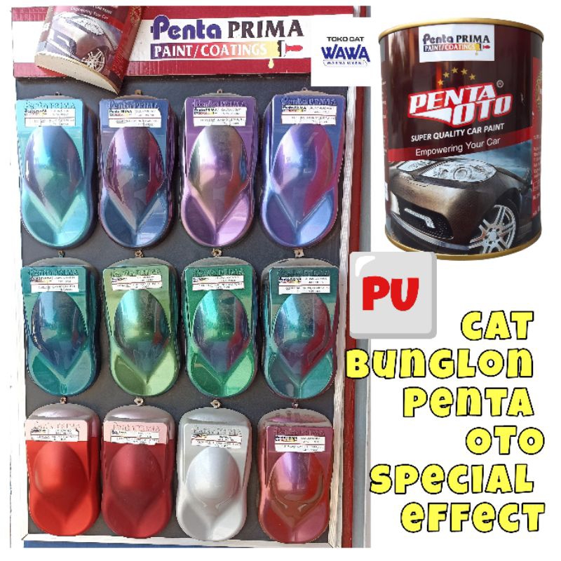 cat bunglon PU Penta Super Gloss penta OTO eceran 200ml/ecer
