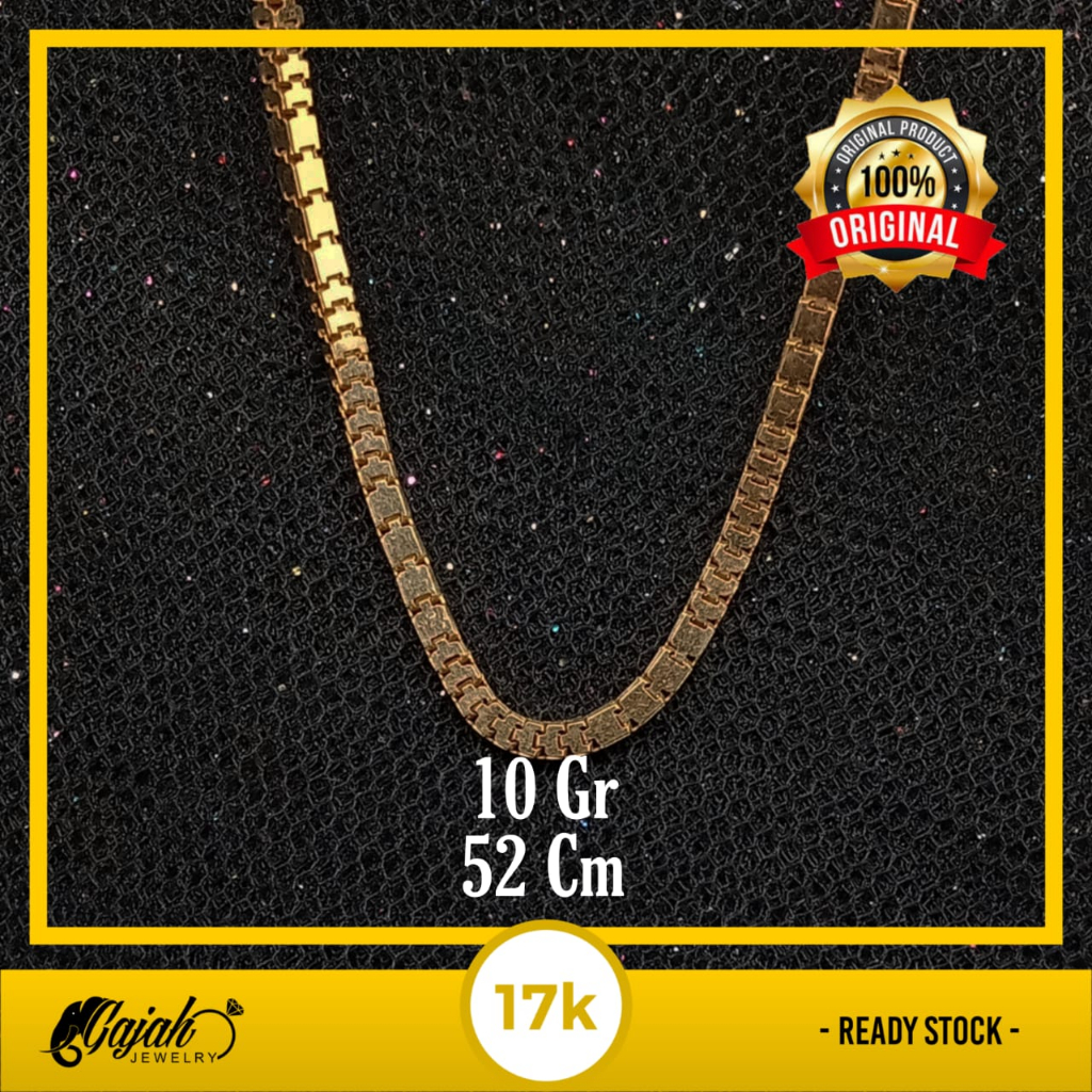 Kalung Panjang Emas 17K - 10 Gr Kadar 750 - 5222