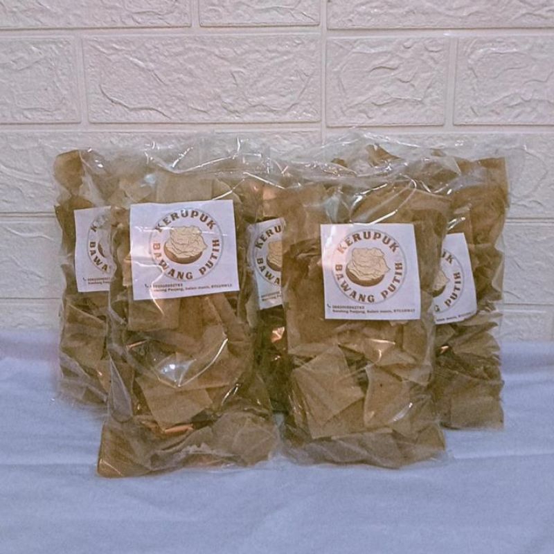 

Krupuk Bawang Putih Gurih Renyah Murah