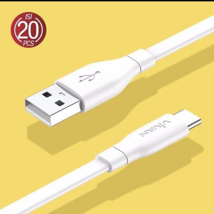 (HARGA PER 1 PCS) KABEL DATA TIPE C VIVAN CBC100S CBC 100S CBC100 TIPE C / 20pcs bonus kaleng bebek