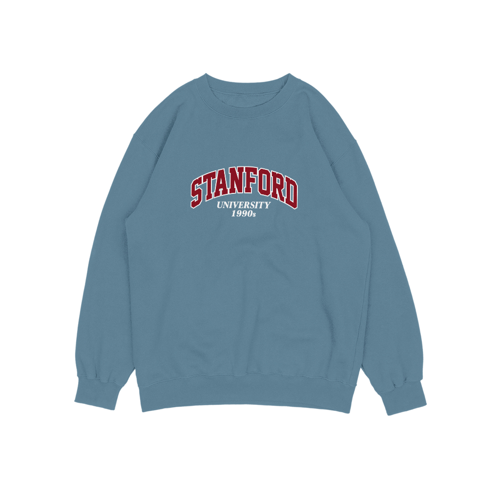 STANFORD UNIVERSITY SWEATER CREWNECK PRIA WANITA Size M-XXL