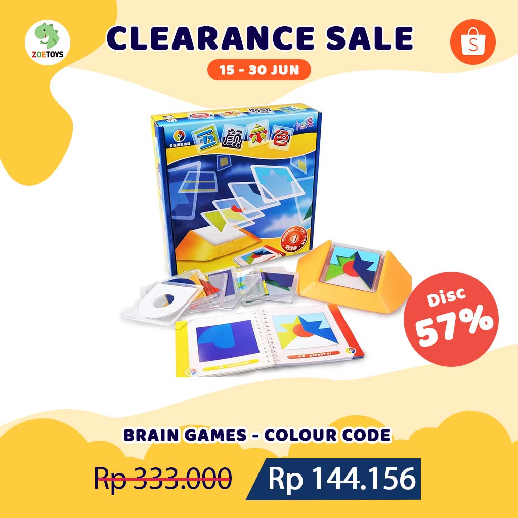 Zoetoys Brain Games - Colour Code | Cari Kado | Cari kado natal