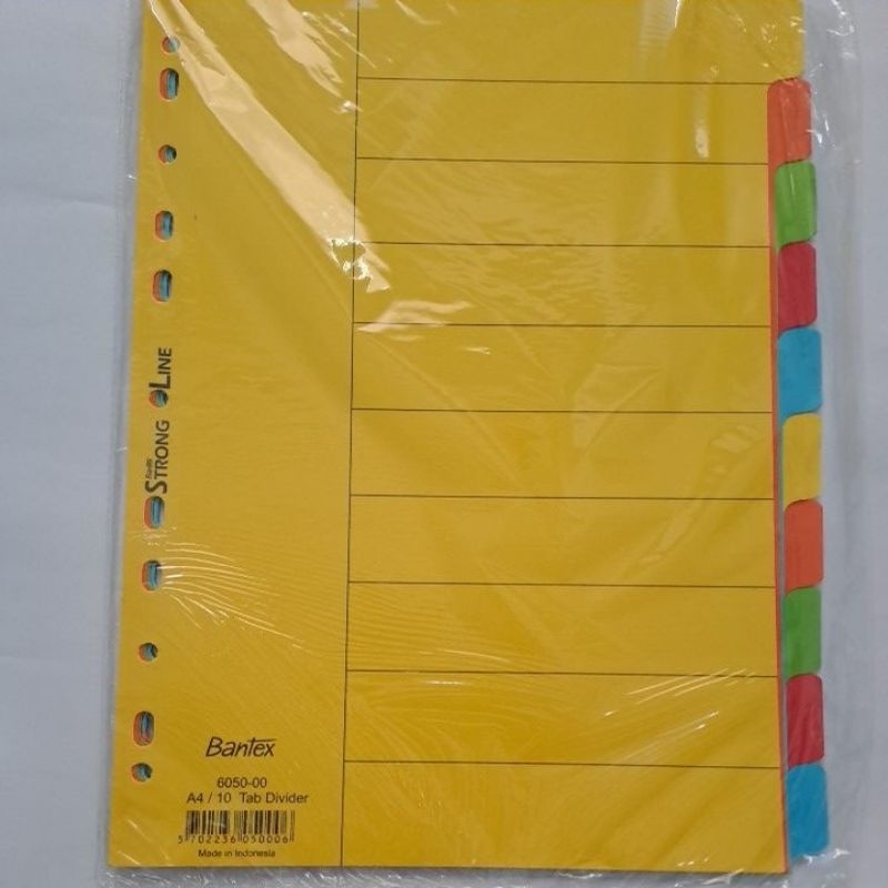 

Divider Bantex 6050 10 Tab Divider