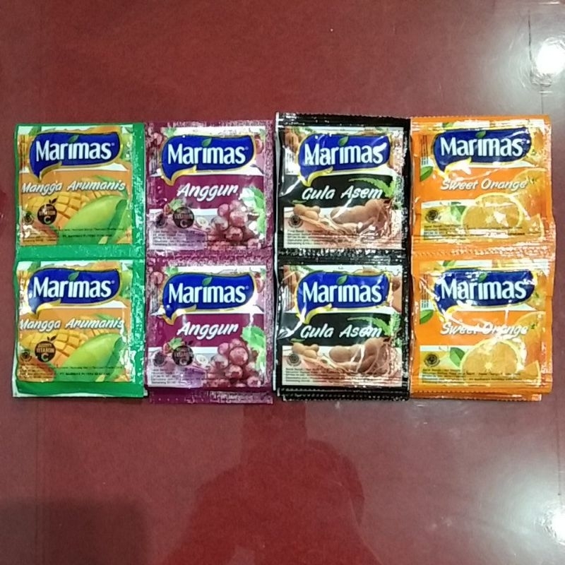 

Serbuk minuman marimas 10pcs