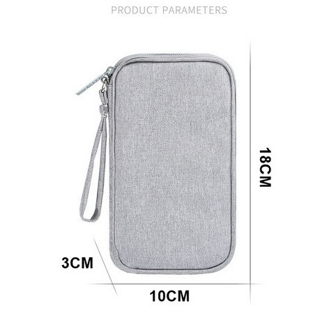 Pouch Power Bank Gadget Softcase Tas Gadget Travel Organizer