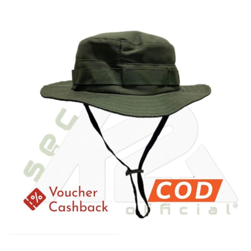 Topi Rimba Velbed Topi Hiking Tactical Hat Army