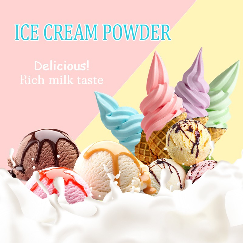 Bubuk soft Ice Cream Powder Mix ukuran 80gram isi 3pcs/ice cream/es krim/bubuk ice cream TERLARIS