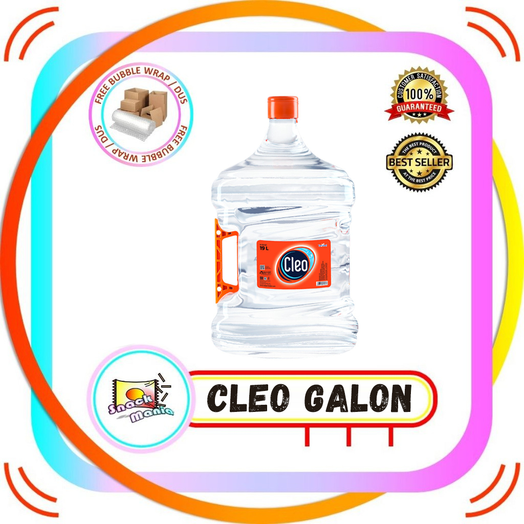 

CLEO GALON Air Minum Isi Refill dan Galon 19 Liter