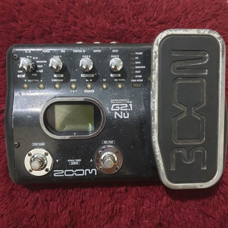 efek gitar zoom G2.1Nu