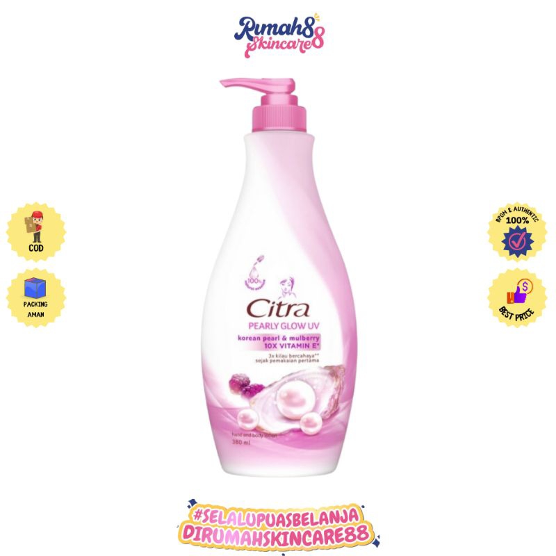 CITRA Pearly Glow UV Hand &amp; Body Lotion 380ml